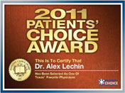 2011 Patients' Choice Award